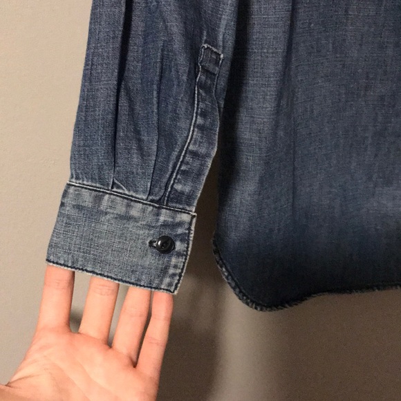 Dark chambray button-up - Picture 4 of 4